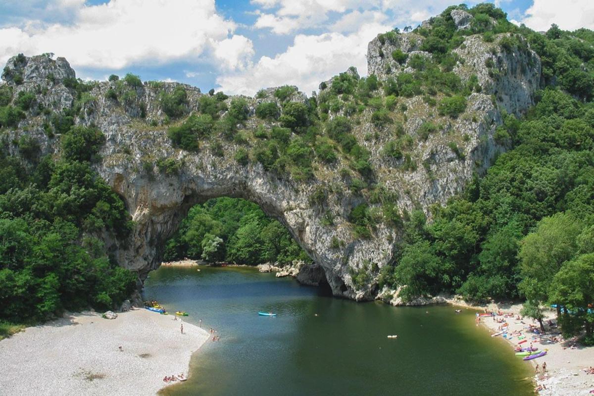 Charmante Bastide A Vallon Pont D'Arc מראה חיצוני תמונה